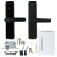 thumbnail image 2 of Cerradura electrónica para puerta, cerradura inteligente compatible con aplicación, cerradura de entrada sin llave, cerradura inteligente, diseño exquisito, 2 of 12