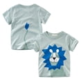 thumbnail image 4 of Camiseta TABNIX para niños, manga corta, manga corta, 4 unidades, de algodón, de 2 a 7 años, 4 of 6