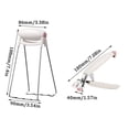 thumbnail image 2 of NANDIYNZHI Set Of 2 Kitchen Anti Scalding Cooking Baking Sets Stainless Steel Plates Clip Bowls Pan Dishes Anti Kitchen Tongs, 2 of 2