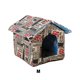 thumbnail image 4 of Greeniant Cueva para gatos impermeable plegable fácil de limpiar casa para gatos cómoda y para actividades al aire libre Inglaterra A M Type2 NO2, 4 of 6