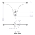 thumbnail image 5 of Gen-Y Hitch Gooseneck Trailer Hitch Ball GH-21004 GoosePuck; 5 Inch Offset; For Use With OEM Puck Systems; 25000 Pound Capacity, 5 of 5
