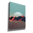 thumbnail image 2 of Epic Graffiti 'Low Poly Mountain 8' by GeoMania, Giclee Canvas Wall Art, 12"x16", 2 of 8