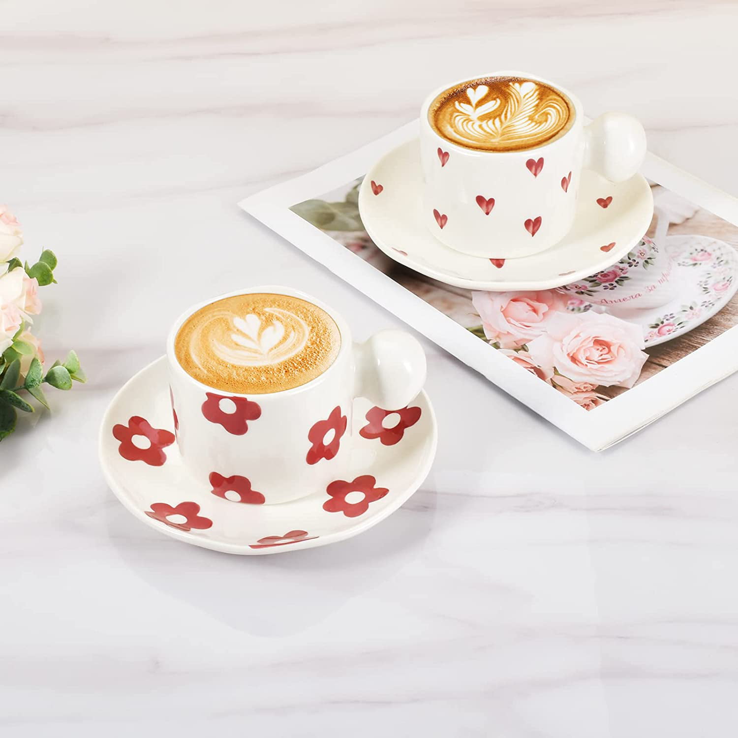 VanteHome™ - Diy Cup Cute Coffee Dish Creative Home Decoration Mug