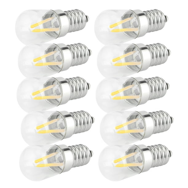 Mini Ampoule LED à Filament Court, Ampoules E14, éclairage D'armoire  Résistant à La Chaleur Pour Ampoules De Paysage De Voiture, Lumières  Intégrées D'hôtels 