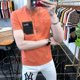 thumbnail image 2 of Ropa de calle, camisetas para hombre, camisetas para hombre, camisetas de manga corta con cremallera, venta al por mayor, estética trashy Y2k normal XL, 2 of 5