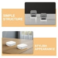 thumbnail image 3 of Hytrove Tinplate Jewelry Container Rectangular White 6Pcs 2.36X1.85X0.59In, 3 of 5