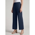 thumbnail image 2 of Jessica London Women's Plus Size Petite Everyday Stretch Knit Wide Leg Pant, 2 of 6