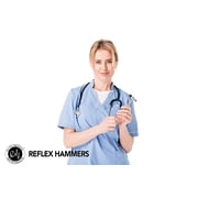 EMI Buck Neurogical Reflexes Testing Hammer - with Needle and Brush (Royal)
