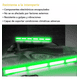 thumbnail image 5 of Barra Torreta Estrobo Codigo Leds Cob Policia 24 PuLG 40w VERDE, 5 of 5