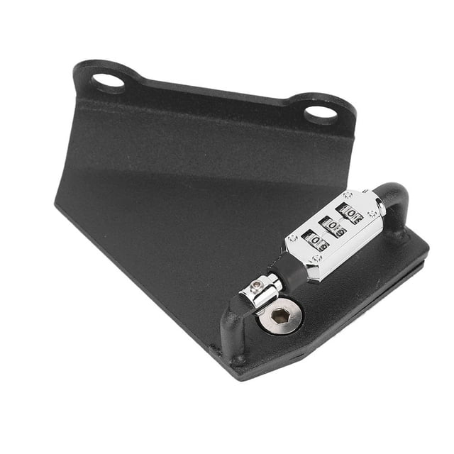 LOVEVER Motorcycle Aluminium Alloy Password Helmet Lock Anti Theft Fit for Yamaha YZF R1M 2015-2018