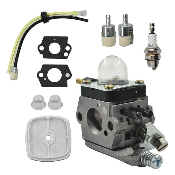 Carburetor Carb C1U-K54A Replacement Fits for Zama Mantis Tiller 7222 Echo 12520013123 Fuel Line