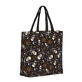 thumbnail image 2 of Disketp Pirate Skulls Canvas Tote Bag,Women Shoulder Bag Crossbody Handbag with Zipper Closure, 2 of 8