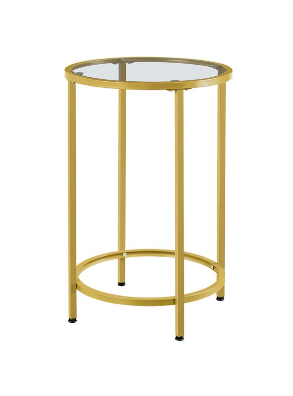 Gold End Tables in End Tables