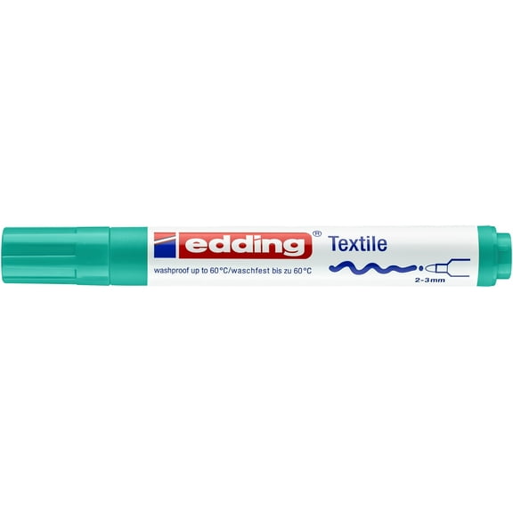 edding 4500 Textile Marker, Pale Green
