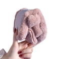 thumbnail image 5 of Taykoo Women's Soft Plush Fleece House Slippers Bowknot Cozy Slip on Open Toe Indoor Outdoor Slippers, 5 of 5