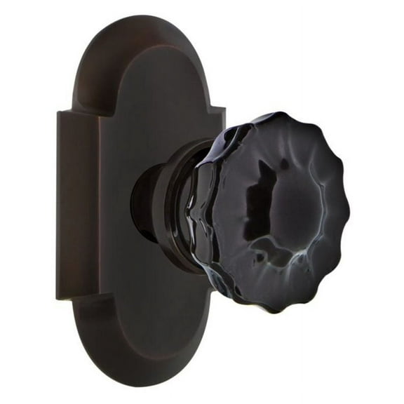 Nostalgic Warehouse Cotcrb_Prv_234_Nk Cottage Solid Brass Rose Privacy Door Knob Set -