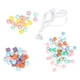 thumbnail image 3 of 100 piezas de cuentas de silicona de colores, colores dulces, collar DIY, pulsera, juego de cuentas con cuerda de 16,5 pies para hacer joyas, 3 of 5