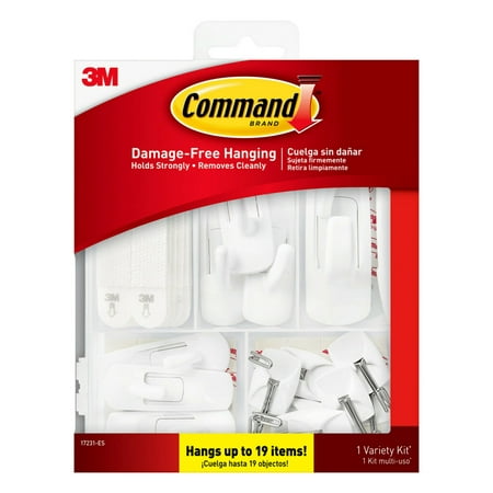 

Command Variety Pack Picture Hanging Strips Utility Hooks and Wire Hooks 1 Kit