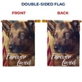 thumbnail image 6 of America Forever Pet Memorial House Flag - Furever Loved, Lost Pet German Shepherd Dog Bereavement Remembrance - Double Sided Seasonal Yard Outdoor Decorative Flag -28" x 40", 6 of 7