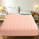 thumbnail image 5 of Sábana ajustable impermeable tamaño queen, 150 x 200 cm, suave y gruesa, con funda de colchón intercalada, transpirable, cómoda y lavable, ideal para camas de bolsillo profundo, ideal para, 5 of 8