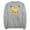 Athletic Heather, variant on Men's Pokemon Pikachu Wink Face Sweatshirt Athletic Heather 2X Large