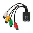 thumbnail image 2 of Controlador Converter, 4 Plug Botón de Reinicio Firmware Actualizable Adaptador de Controlador Inalámbrico Multijugador sin retraso para gamepad, 2 of 7