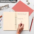 thumbnail image 5 of Haosy Coral Notebooks 1-subject Journal 60 Sheets A5 College Ruled Paper Detachable Ring 8.3"x5.7", 5 of 8
