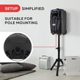thumbnail image 4 of Altavoz PA Bluetooth portátil Pyle 680W con micrófono inalámbrico, 4 of 7