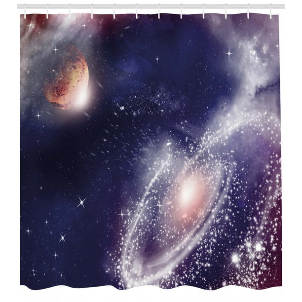 Download Universe Shower Curtain, Nebula and Planet Cosmic Galactic ...