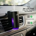 thumbnail image 3 of LWW Smart Car Air Freshener Vent Clip, Auto Spray Diffuser with Auto On/Off, 8 Fragrance Refills, Matte Black, Gift Set, 3 of 6
