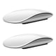 thumbnail image 1 of 2X Ratón Mágico Inalámbrico Bluetooth Ratón de Ordenador Recargable Silencioso Ratones ErgonóMicos Delgados de PC para (Blanco), 1 of 5