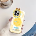 thumbnail image 5 of Phone Case Cartoon Cheese Pattern Phone Case Monster Lens Phone Shell Soft Protective Cover for iPhone 14 Pro Max, 5 of 5