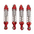 thumbnail image 1 of RC  Damper, High Strength Corrosion Resistant 2 Pair Replacement Metal  Set  for WPL C14 RC Car Black,Silver,Titanium Color,Red, 1 of 7