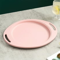 Ke1Clo Oval Shaped Steak Plates, Heat Resistant and Drop Proof Dinner Plates, Large Capacity for Restaurant and Family Meal Service, Durable Use