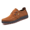 thumbnail image 1 of Zapatos de tela viejos, zapatos casuales para hombres, zapatos de papá cálidos de terciopelo con cordones para otoño e invierno, zapatos de tela para conducir, zapatos de algodón para primavera,, 1 of 1