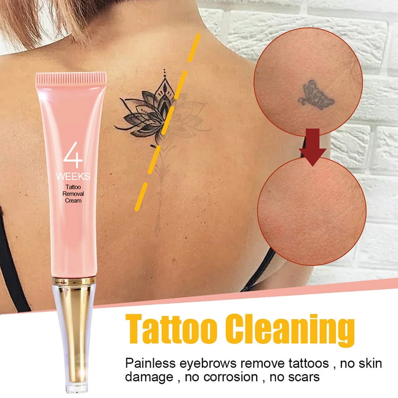 Permanent Tattoo Removal Cream No Need for Pain Removal