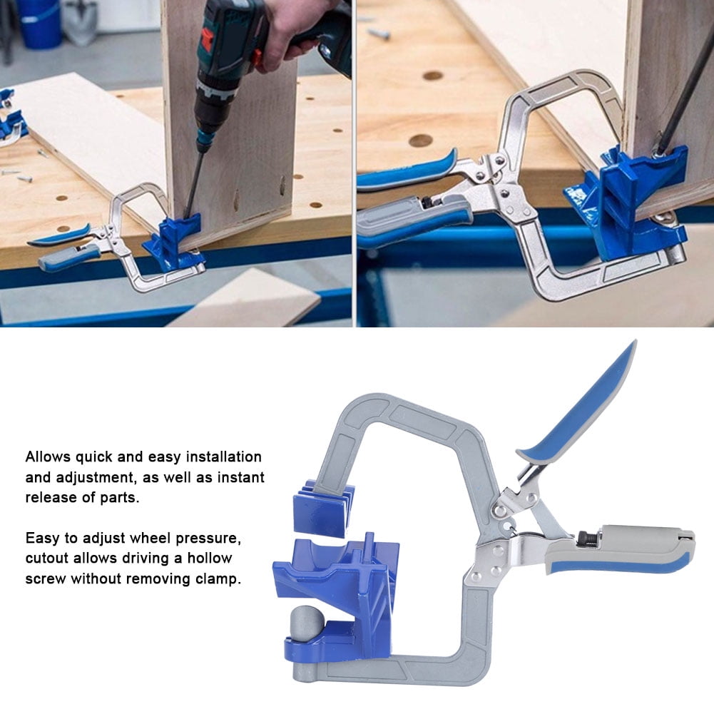 Corner Clamp Multifunctional 90 Degree Right Angle Corner Clamp Woodworking Clamp for Home Cabinet 