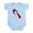 Sky Blue, variant on CafePress - Cool Laos Infant Bodysuit - Baby Light Bodysuit, Size Newborn - 24 Months