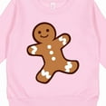 thumbnail image 3 of Inktastic Cute Gingerbread Cookie Toddler Sweatshirt, 3 of 4