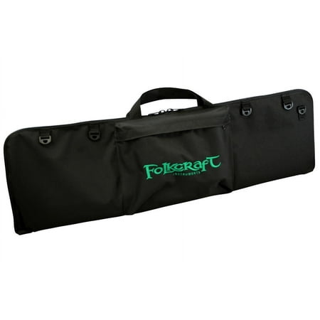 Dulcimer Carrying Case, Embroidered With "Folkcraft® Instruments" Logo
