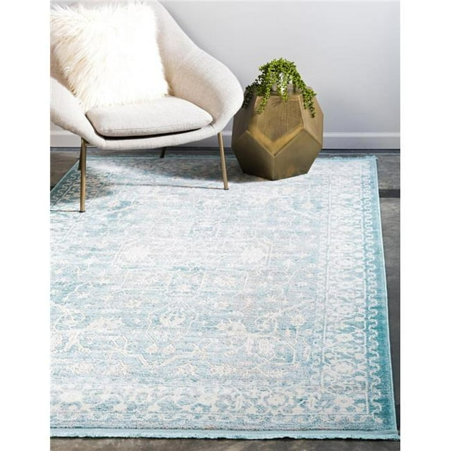 Unique Loom 3129961 8 ft. x 11 ft. 4 in. Olympia New Classical Rectangular Rug, Blue