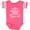 Football Pink and White, variant on Inktastic Nana Papa Love Me Grandkids Boys or Girls Baby Bodysuit