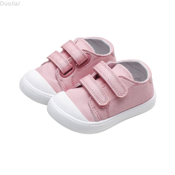 DuoJiaJ Baby Girls First Soft Sole Sneakers Toddler Shoes For Infants Comfortable Lightweight Casual Shoes For Indoor Outdoor Play Girls Gym Shoes Size 5 M,Pink