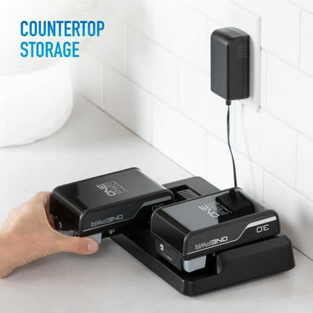 Hoover ONEPWR Dual Bay Battery Charger - BLACK