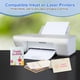 thumbnail image 3 of Uxcell Tarjeta en Blanco Doblada a la Mitad y Sobres, 20 Conjuntos de 4 x 6 Pulgadas Tarjetas de Cartulina en Blanco y Sobres Imprimibles Blancos para Invitaciones de Boda DIY Cumpleaños, Multicolor, 3 of 6