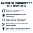 thumbnail image 4 of Vaso YETI Rambler de acero inoxidable con aislamiento al vacío de 590 ml, 4 of 5