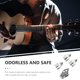 thumbnail image 4 of unbranded 2 Práctico De Púas Para Dedos Y En Metal Color Plata Para Guitarra Y Ukulele, 4 of 5
