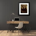 thumbnail image 4 of Ignacy Jasiński 19x24 Black Modern Framed Museum Art Print Titled - Self-Portrait (1878), 4 of 5