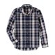thumbnail image 1 of Aeropostale blusa con botones a cuadros para mujer, azul, extragrande Aeropostale  Abotonar, 1 of 1