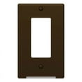 thumbnail image 2 of Westek LumiCover Bronze 1 gang Plastic Duplex Outlet Wall Plate 1 pk, 2 of 2